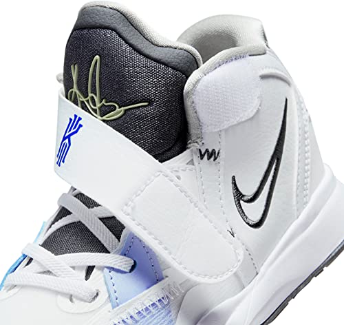 Nike Kyrie 8 (Little Kid) White/Iron Grey/Light Marine/Medium Blue 13 Little Kid M3