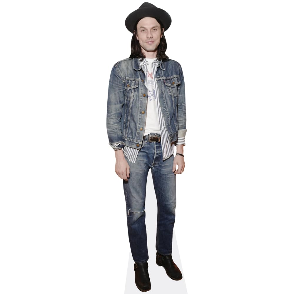 Celebrity Cutouts Life Size Cutout James Bay (Double Denim)