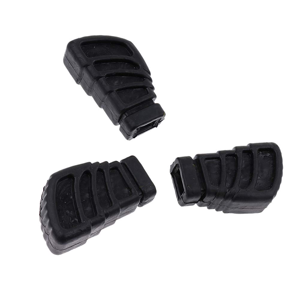 3pcs Schlagzeughocker Drumhocker Drum Hocker Gummifüßen, 3 Größen - Groß