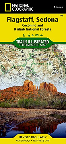 Flagstaff, Sedona [Coconino and Kaibab National Forests] (National Geographic Trails Illustrated Map (856))