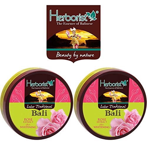 Herborist n[{Xg ChlVAo̓`Iȃ{fBXNu Lulur Tradisional Bali [gfBVio 100g×QZbg Rose [Y mCOin