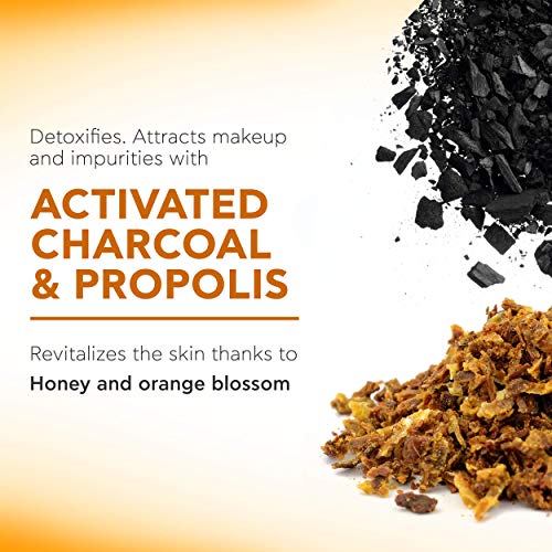 Apivita Black Detox Cleansing Gel - Facial Cleanser & Makeup Remover with Activated Charcoal - Leaves Skin Fresh, Clean and Comfortable - 5.07 Fl Oz - Image 5