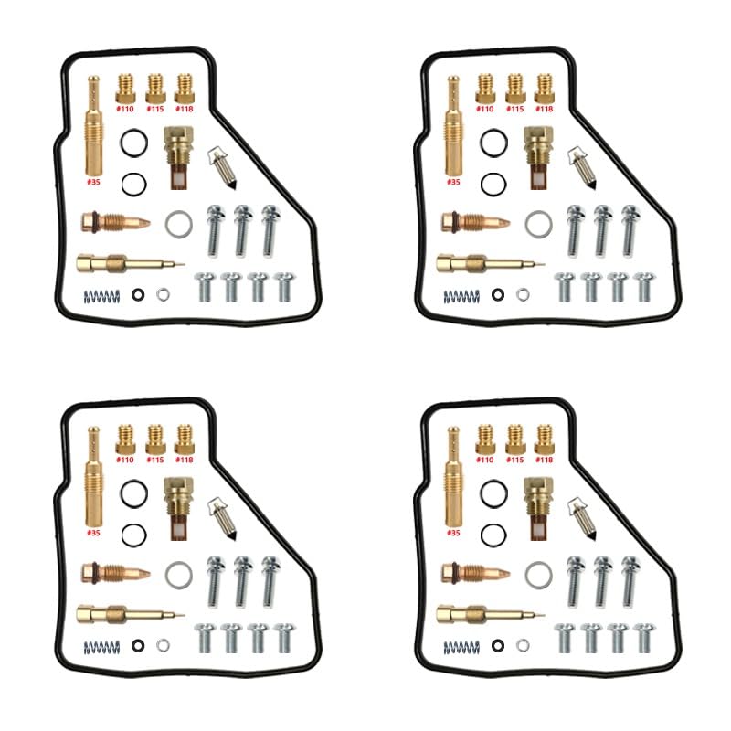 Kit réparation carburateur VFR400R3 NC30 pour résoudre les fuites d'essence et ratés de ralenti V4