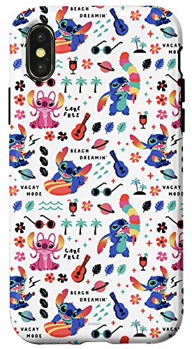 Coque iPhone X XS Disney Stitch pour vos vacances et sorties d'été