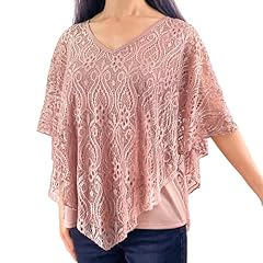 Sequin Glitter Dusty Rose Pink Floral Lace