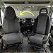 Produktbild KFoam.es Pack 2 Dubai Premium Sitzbezüge für Reisemobile und Vans Camper FIAT Ducato, Peugeot Boxer und Citroën Jumper (+2006)