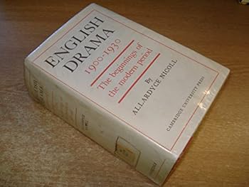 Hardcover English Drama 1900–1930: The Beginnings of the Modern Period Book