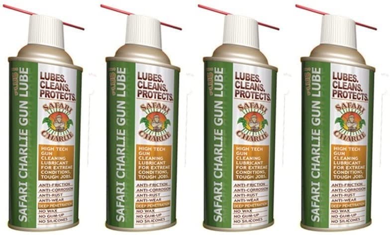 11 oz 11 Ounce Safari Charlie's Lube Plus Gun Lubricant & Protectant Deep Surface Cleansing (4)