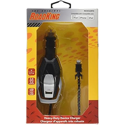 RoadKing RKHD3A8PIN Heavyduty Charger (Lightning 3.4 Amp) Cover