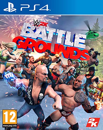 WWE 2K Battlegrounds PS4 jeu de catch arcade import UK