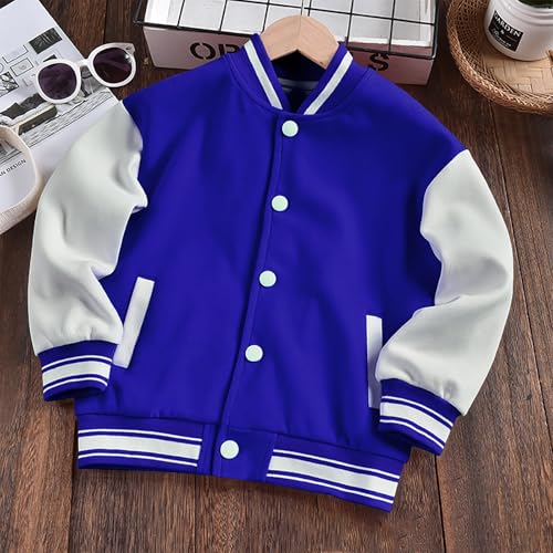 Girls Warm Jacket for Boys Girls Spring And Fall Fashionable Baseball Jacket Xmas Jacket Warm Cotton Jacket Coat Top3