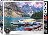 EuroGraphics Canoes on The Lake Jigsaw Puzzle (1000-Piece)