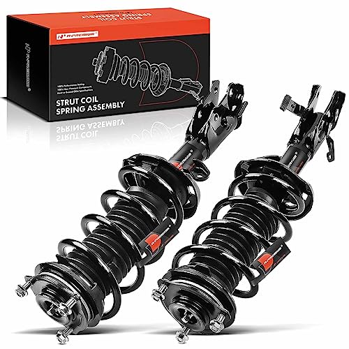 A-Premium Front Shock Complete Strut & Coil Spring Assembly Compatible with Honda Civic 2012 2013 1.8L Coupe, 2-PC Set