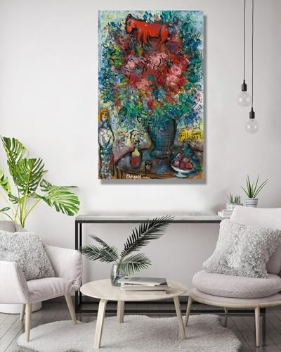Tableau Abstrait Impression sur Toile Moderne 40x64cm - 4