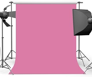 Mehofoto Telón de fondo para fotografía de 1,5 x 2,1 m, color rosa, liso, sin costuras, profesional, para fotógrafo.