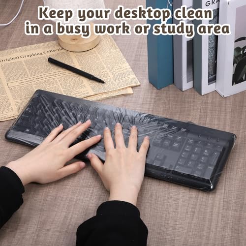 50 protectores de teclado desechables universales miniatura 4