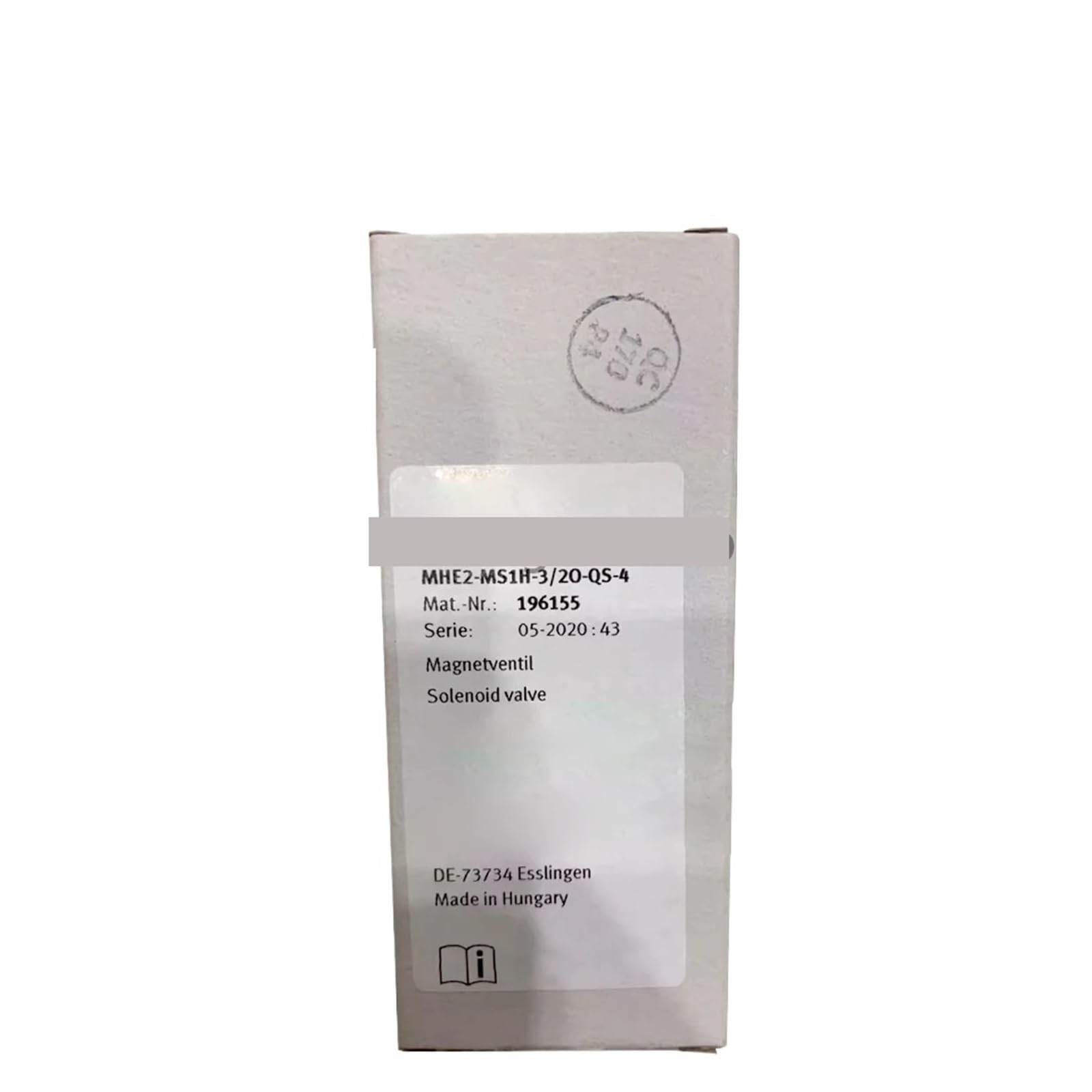 NACODLUL 196155 MHE2-MS1H-3/2O-QS-4 High-speed high-frequency solenoid valve