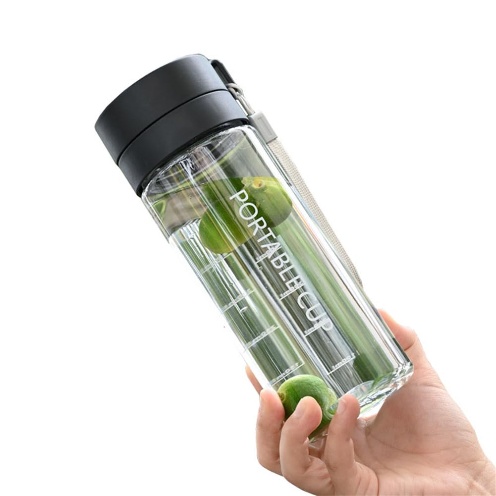 Amazon.co.jp: ウォーターボトル 水筒 大容量 400ml 広口ペット