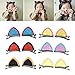 12Pcs Cute Cat Ears Hair Clips for Baby Kids Toddler Girls Adorable Hair Accessories