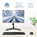 MOUNTUP Single Monitor Stands, Freestanding VESA Monitor Desk Mount fits 13'' to 32'' Computer Screen with Height Adjustable, Swivel, Tilt, Rotation, Holds up to 17.6 lbs, VESA 75x75/100x100 MU0023