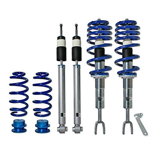 Jom Euro Height Adjustable Coilover Suspension Lowering Kit For Audi A4 B6 B7 8E 8H - Adjustable 15-90Mm / 0.6"-3.54" #TOP2