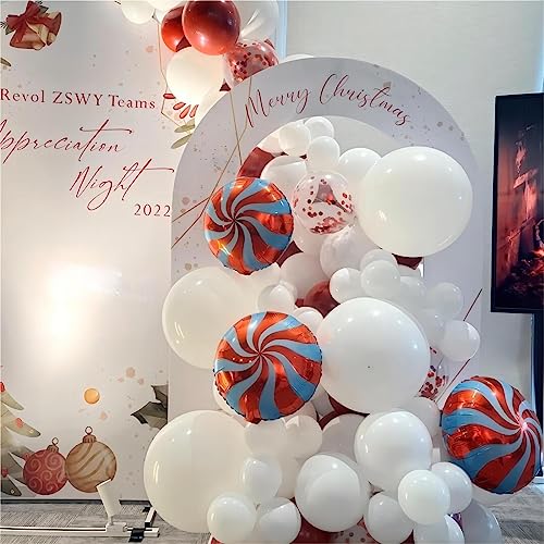 Image of 150pcs White Balloons Different Sizes Pack, 18 12 10 5 Inch Party Balloon Garland Arch Kit Birthday Baby Shower Anniversary Wedding Party Decorations(With 2 Ribbons)