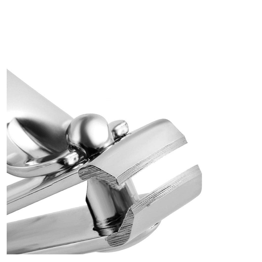 Ensemble de coupe-ongles Ensemble de coupe-ongles domestique Outils de manucure à ongles rose Ensemble de pédicure rectangulaire Outils de soins de beauté en argent (ensemble de 9) Ensemble de manucur