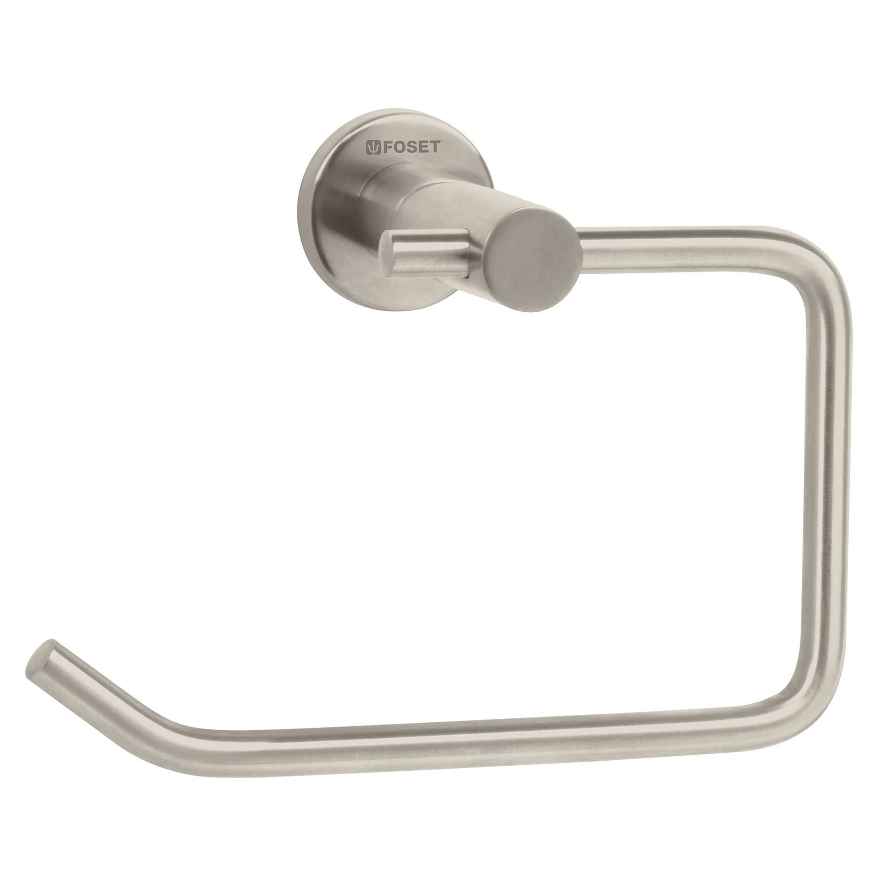 Foset Toilet Paper Holder, Plastic, Modern, Satin Finish