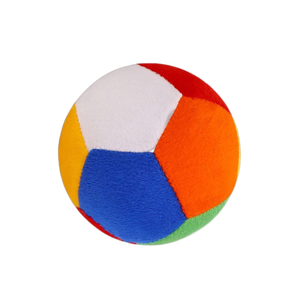 Kushma Toys Stuffed Soft Plush Cotton Soft Baby Ball with Rattle Sound Color Multi (Size- 11 cm Small ) Pack of 2 Balls (B08DRBCHRD) Amazon Price History, Amazon Price Tracker