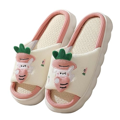 Pantoufles vache kawaii roseau pour cocooning au chaud à la maison