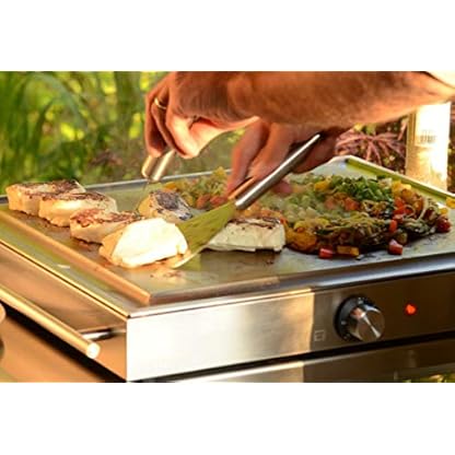 Teppinox M1500 – Elektrogrill Made In Germany (Elektrische Grillplatte, Teppanyaki, Tischgrill mit präziser… – Bild 6