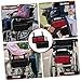 HAPINARY Wheelchair Side Bag Armrest Storage Pouch with Cup Holder Stylish Organizer for Office Chairs Wheelchairs for Personal Items and Supplies