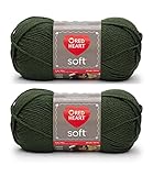 Bulk Buy: Red Heart Soft Yarn (2-Pack) (Dark Leaf)