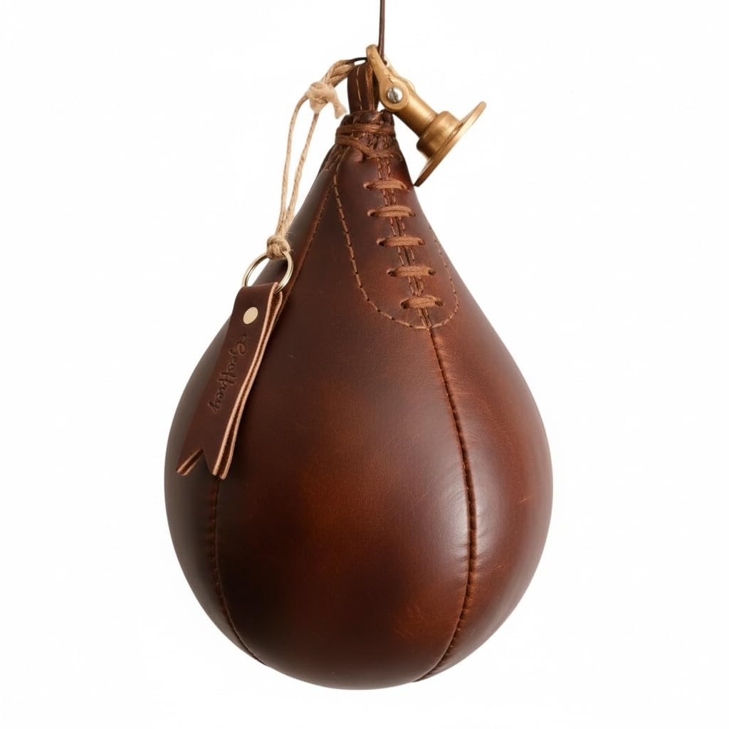 Amazon.com : Geoffrey Retro Speed Punch Ball with Brass Fitting