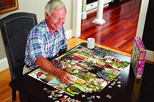 White Mountain 730PZ Puzzles Pencil Collage - 1000 Piece Jigsaw Puzzle thumb #3