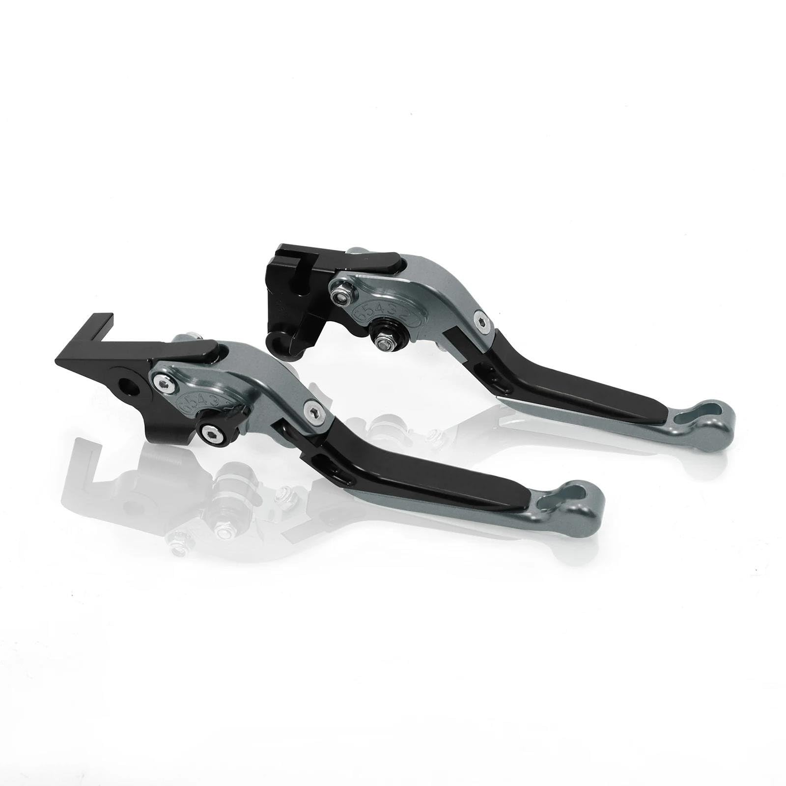 ETEKGVYVA Clutch Brake Lever Set for G310R for G310 R for G 310 R for G310GS for G310 GS Motorcycle Adjustable Extendable Folding Brake Clutch Levers(BKBUBKBU)
