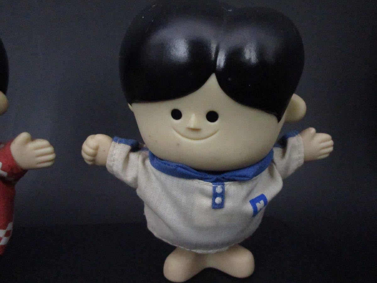 Amazon.co.jp: 昭和レトロ？ ナショナル坊や ソフビ フィギュア 貯金箱 