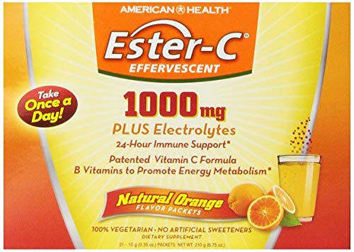 American Health Ester-C, Effervescent, 1000 mg, 21 Count American Health Ester-C, Effervescent, 1000 mg, 21 Count