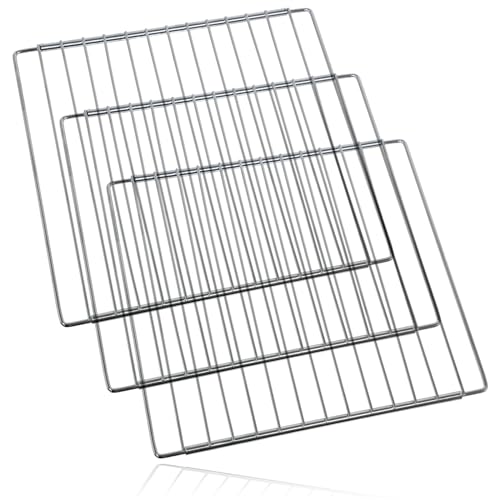 Spares2go Backgitter, ausziehbare Breite, Chrom, für Spinflo Ofen/Herd, Packung mit 1, 2 oder 3 Einlegeböden 3 Shelves