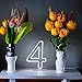 LED Neon Signs Number 4 Birthdays Decor Neon Lights Party USB Plus Battery Case Light up your baby's birthday with our Neon Number Four Sign (Number 4)