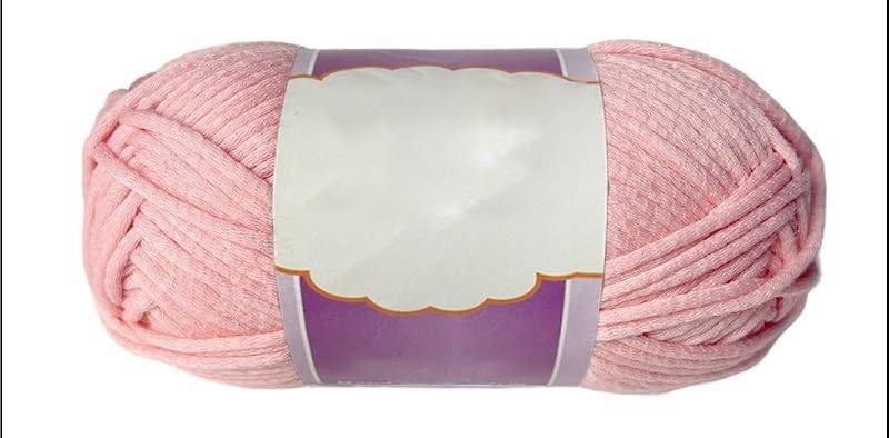 Fil de coton filé à noyau 2mm : kit crochet pour débutant et fournitures bricolage la main