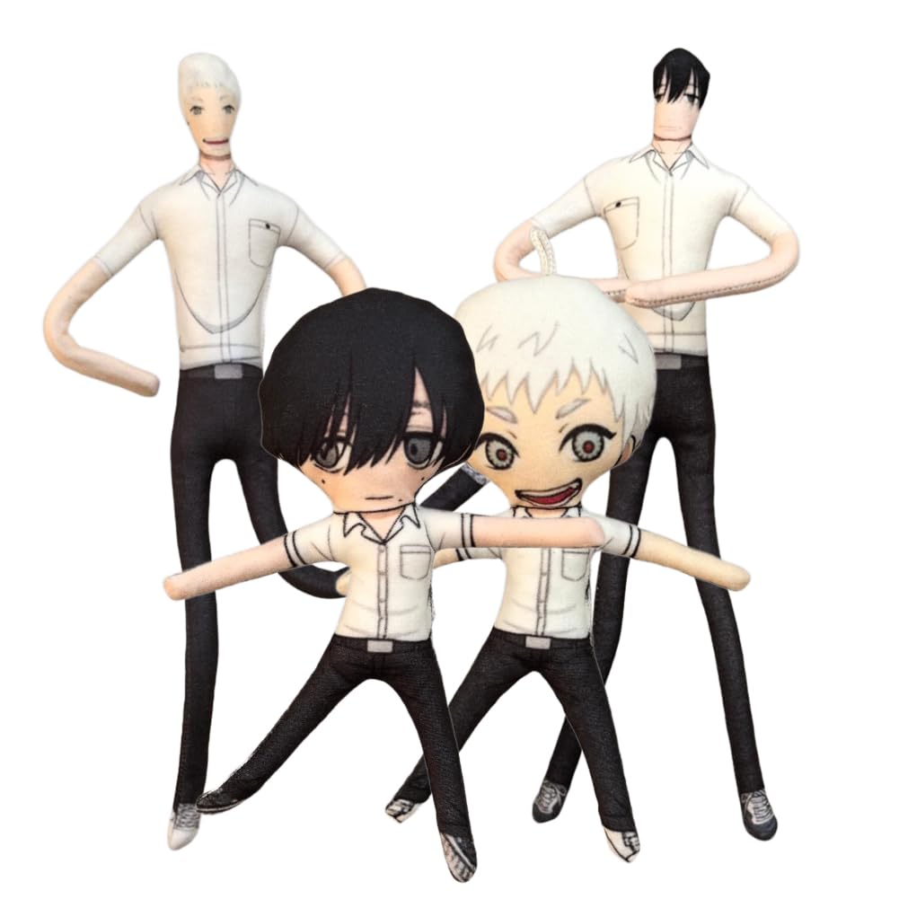 Anjinguang Yoshiki Tsujinaka Plush Figures Hikaru Indo Anime Twistable Action Figures Doll Cartoon Pillow Posable Anime Figurine Home Sofa Decoration