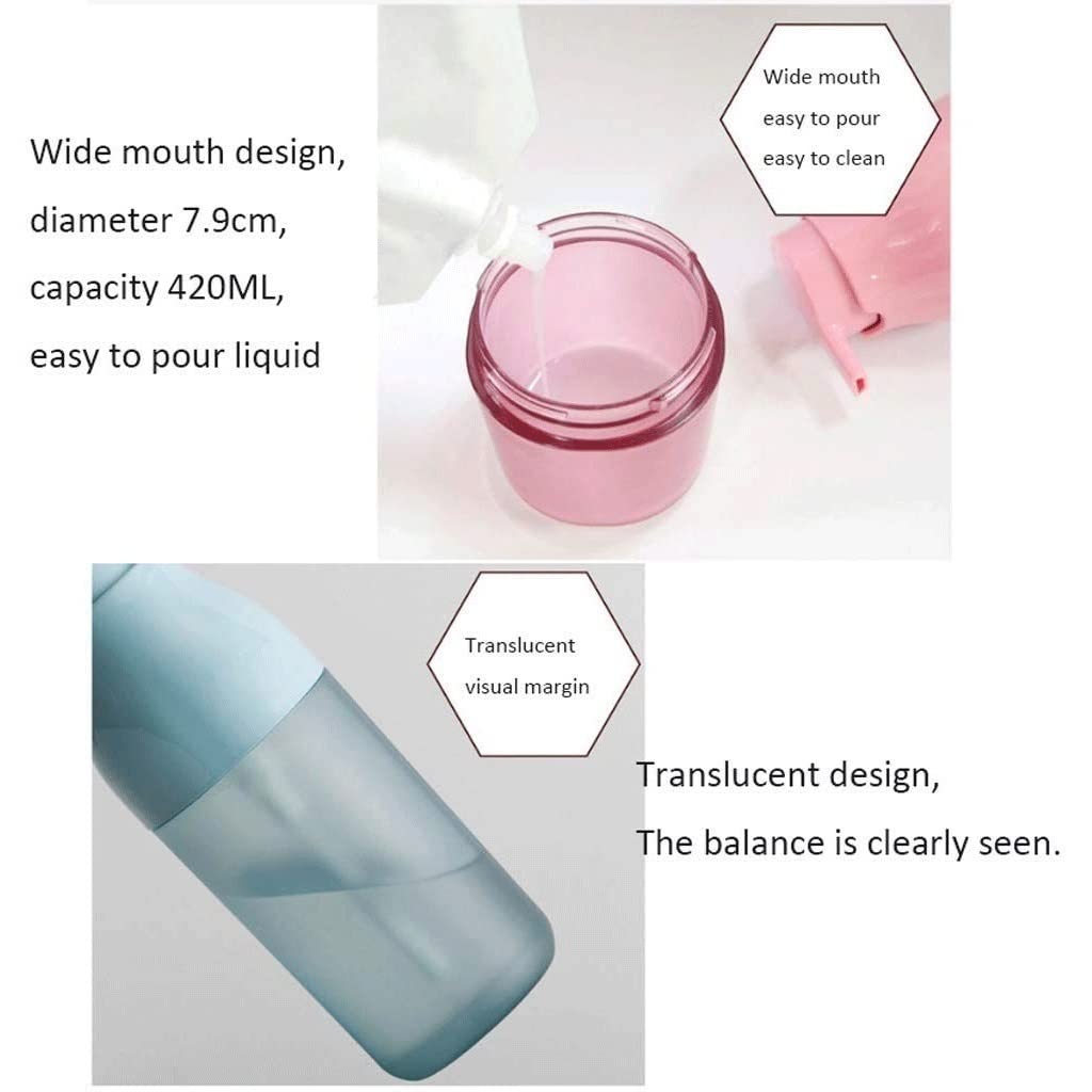 Seifenspender Für Die Küche Nachfüllbare Küche Flüssigspender Bad Seifenspender Druckpumpenspender (14,2 oz) Rosa Flüssigseifenspender (Color : J)