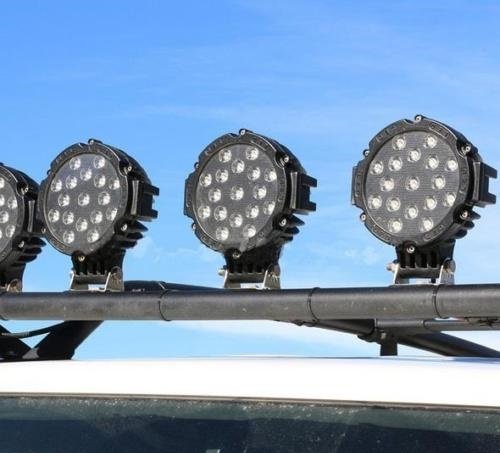 6X Potente 45W LED Fari Da Lavoro Rettangolari 6'' 12-24V Per - Foto 4