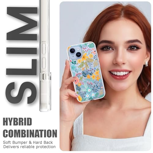 Coque iPhone 15 rigide anti-choc et fleurie finis les risques de rayures sur votre objectif - 4