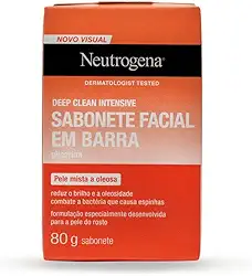 Neutrogena Sabonete Facial em Barra Deep Clean Intensive, 80g