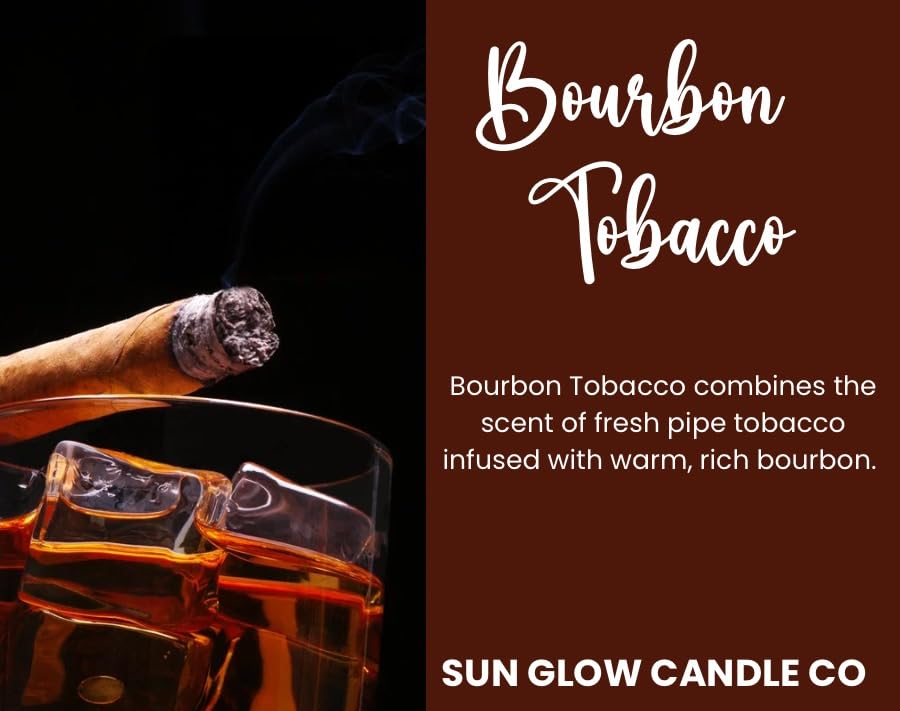 Amazon.com: Bourbon Tobacco Scented Wax Cubes- 1 Pack -2.5 Ounces- 6 Cubes  |Great Gift|Handmade in USA : Home & Kitchen