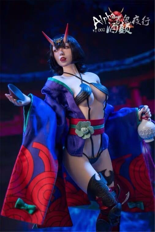 Alpha 1/6 酒呑童子 酒顛 百鬼夜行 未開封新品 K002 初回特典付き Amazon | Alpha K002 1/6 酒呑童子 酒顛 百鬼夜行 アクション