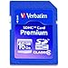 VERBATIM 16gb secure digital high capacity class 6 card (96808)