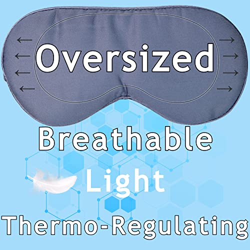 Vegan Silk VS-BAMBLYOCSMG 100% Bamboo Viscose Eye Mask - Sleeping Mask thumb #3